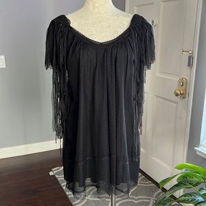 MK2K Black Tulle Dress